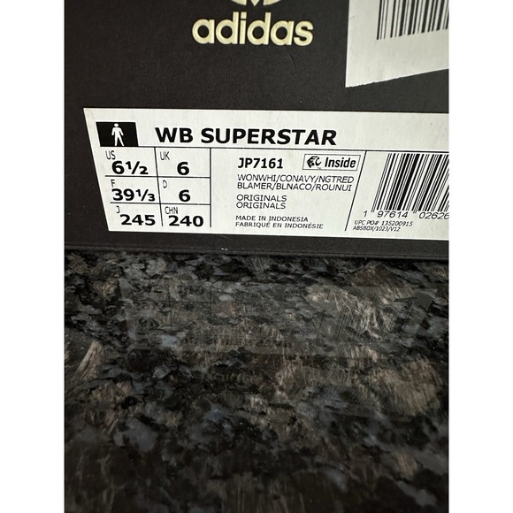 Adidas Wales Bonner x‎ Superstar White Size 6.5 Men\'s JP7161. NWB. Shoes, main image 12